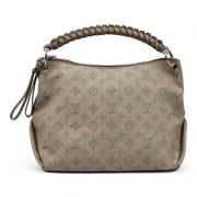 Louis Vuitton Mahina Beaubourg MM Hobo Bag - Leather - Beige