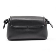 Valentino Mini VLOGO East/West Shoulder Bag - Leather - Black