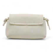 Valentino Mini VLOGO East/West Shoulder Bag - Leather - Ivory