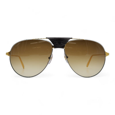 Cartier Santos de Cartier Sunglasses - Gold