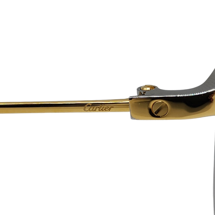 Cartier Santos de Cartier Sunglasses - Gold