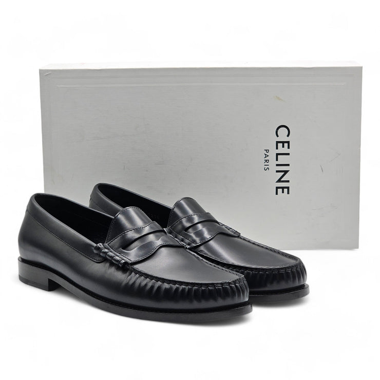 Celine Luco Loafers - Leather - Black - 41