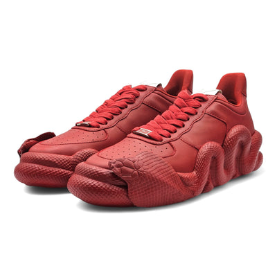 Giuseppe Zanotti Cobra Sneakers - Leather - Red - 45