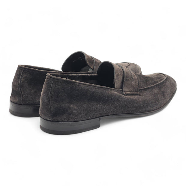 Zegna L'Asola Penny Loafers - Suede - Brown