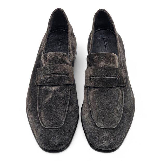 Zegna L'Asola Penny Loafers - Suede - Brown