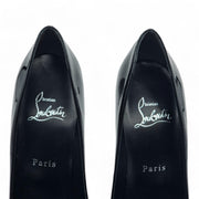 Christian Louboutin Kate 100mm Pumps - Patent Leather - Black 36