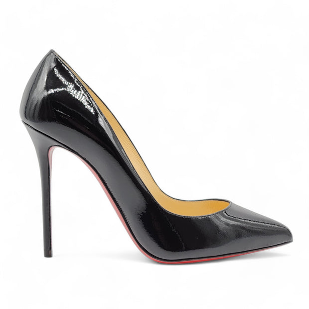 Christian Louboutin Kate Pumps 100mm - Patent Leather - Black - 38.5