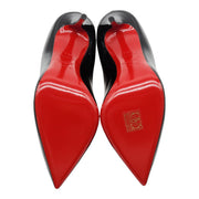 Christian Louboutin Kate Pumps 100mm - Patent Leather - Black - 38.5