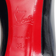 Christian Louboutin Kate Pumps 100mm - Patent Leather - Black - 38.5