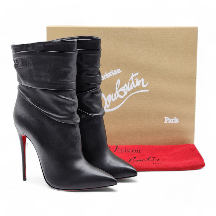 Christian Louboutin Ishtar 120mm Stiletto Boots - Leather - Black