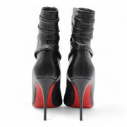 Christian Louboutin Ishtar 100mm Stiletto Boots - Leather - Black