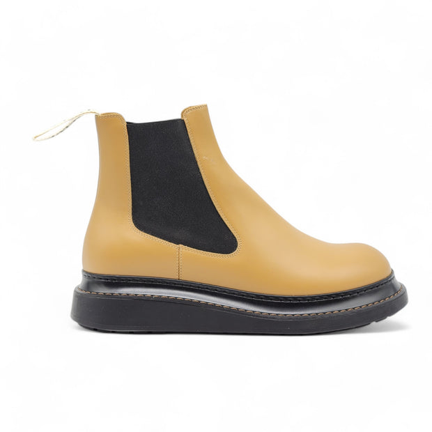 Loewe Flatform Chelsea Boots - Leather - Brown