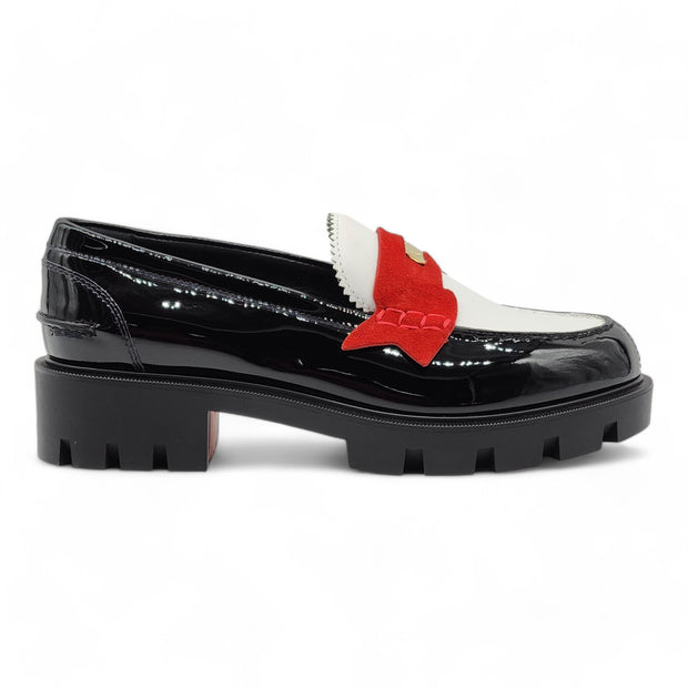 Christian Louboutin Penny Lug Loafers - Leather - Multicolor