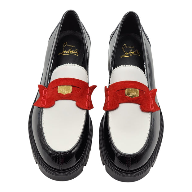 Christian Louboutin Penny Lug Loafers - Leather - Multicolor