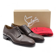 Christian Louboutin Cortomale Derby Shoes - Calf leather - Brown - 42