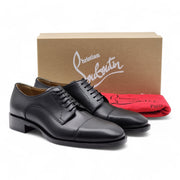 Christian Louboutin Cortomale Derby Shoes - Calf leather - Black - 41