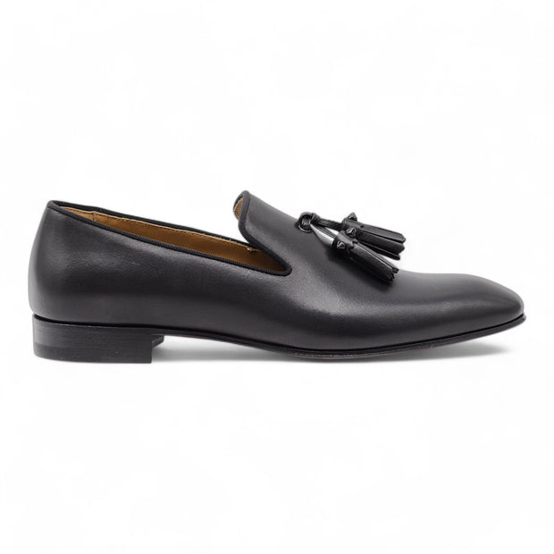 Christian Louboutin Dandelion Tassel Tuxedo Loafers - Leather - Black - 40