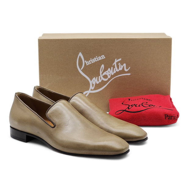 Christian Louboutin Dandelion Loafer - Calf Leather - Tan - 39