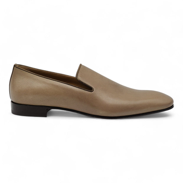 Christian Louboutin Dandelion Loafer - Calf Leather - Tan - 42