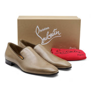 Christian Louboutin Dandelion Loafer - Calf Leather - Tan - 42