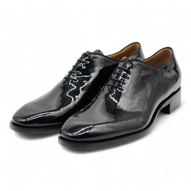 Christian Louboutin Corteo Derby Shoes - Patent Leather - Black - 45