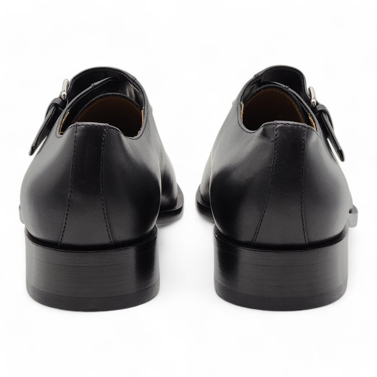 Christian Louboutin Chambelimonk Derby Shoes - Calf Leather - Black - 44