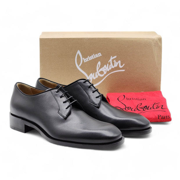 Christian Louboutin Chambeliss Derby Shoes - Leather - Black - 41