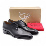 Christian Louboutin Chambeliss Derby Shoes - Leather - Black - 42.5