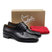 Christian Louboutin Chambeliss Derby Shoes - Leather - Black - 43