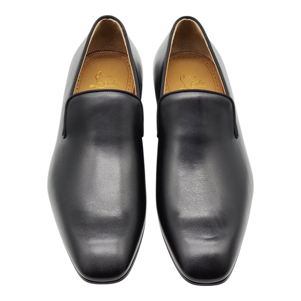 Christian Louboutin Dandelion Loafers - Calfskin Leather - Black 43