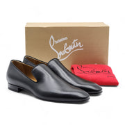 Christian Louboutin Dandelion Loafers - Calfskin Leather - Black 43