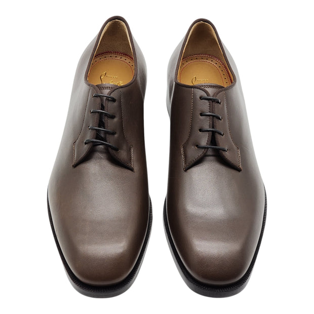 Christian Louboutin Chambeliss Derby Shoes - Leather - Brown - 42