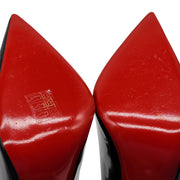 Christian Louboutin Hot Chick 100mm Pumps - Patent Leather - Black 39