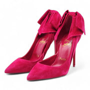 Christian Louboutin Rabakate Pumps 100mm - Suede - Pink - 36