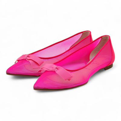 Christian Louboutin Follies Ballet Flats - Mesh - Pink - 37