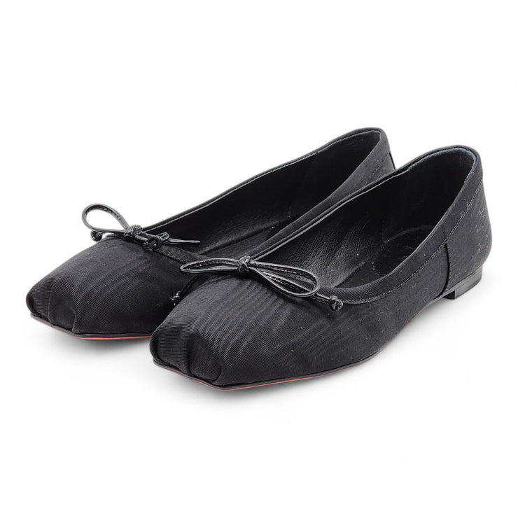 Christian Louboutin Mamadrague Ballet Flats - Fabric - Black 37.5