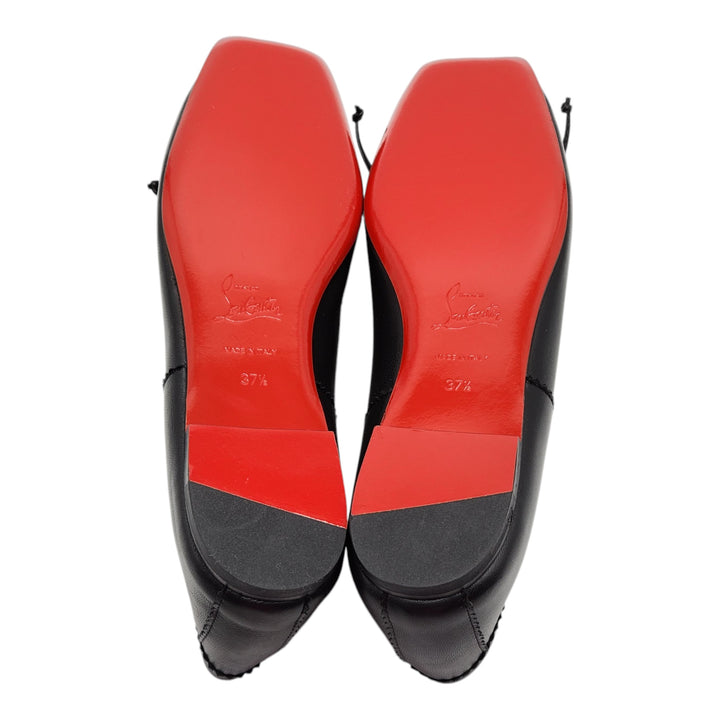 Christian Louboutin Mamadrague Ballet Flats - Leather - Black 37.5