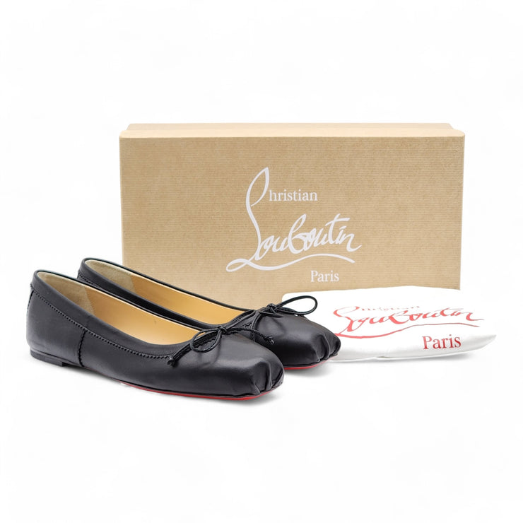 Christian Louboutin Mamadrague Ballet Flats - Leather - Black 37.5