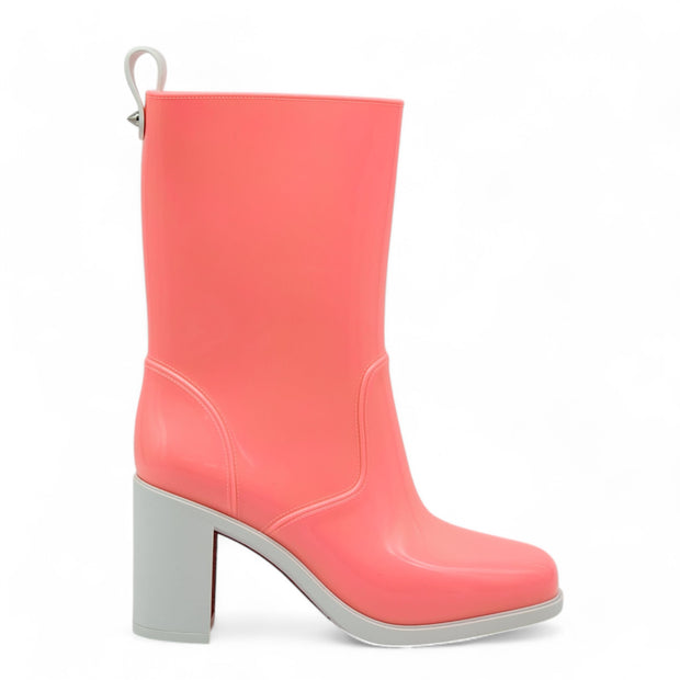 Christian Louboutin Loubirain Boots - PVC - Pink 34