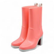 Christian Louboutin Loubirain Boots - PVC - Pink 37