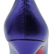 Christian Louboutin Hot Chick Pumps 100mm - Leather - Purple 36.5