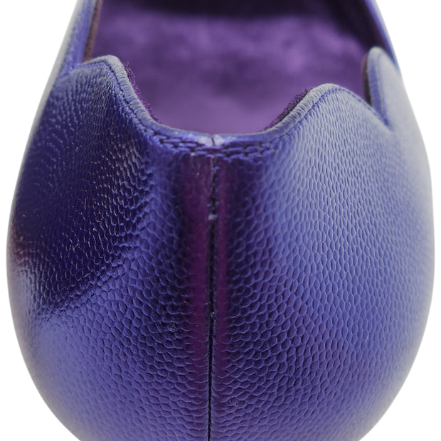 Christian Louboutin Hot Chick Pumps 100mm - Leather - Purple 36.5