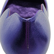 Christian Louboutin Hot Chick Pumps 100mm - Leather - Purple 37.5