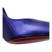 Christian Louboutin Hot Chick Pumps 100mm - Leather - Purple 37.5