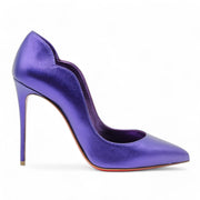 Christian Louboutin Hot Chick Pumps 100mm - Leather - Purple 38