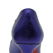 Christian Louboutin Hot Chick Pumps 100mm - Leather - Purple 38