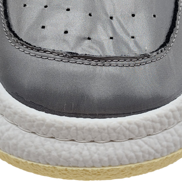 MM6 Maison Margiela Gray High Top Basketball Sneakers