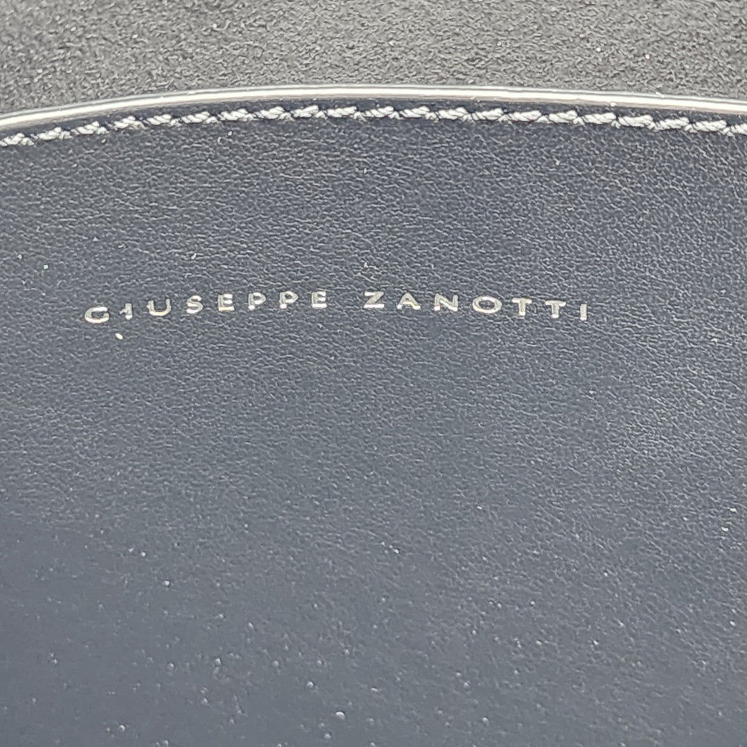 Giuseppe Zanotti Document Clutch Bag - Croc Print Leather - Iridescent