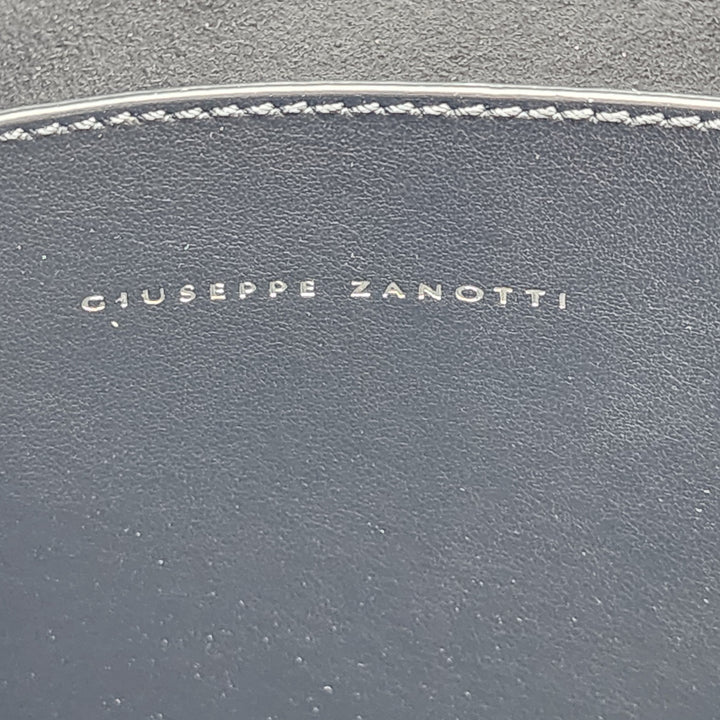 Giuseppe Zanotti Document Clutch Bag - Croc Print Leather - Iridescent