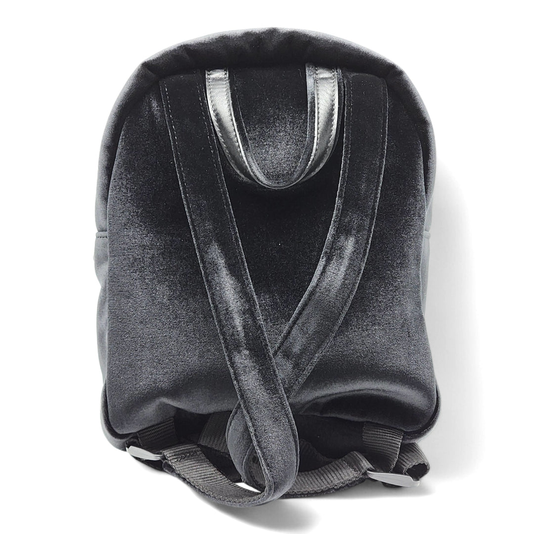 gray velvet mini backpack Giuseppe Zanotti KILO XS Women’s Backpacks Black